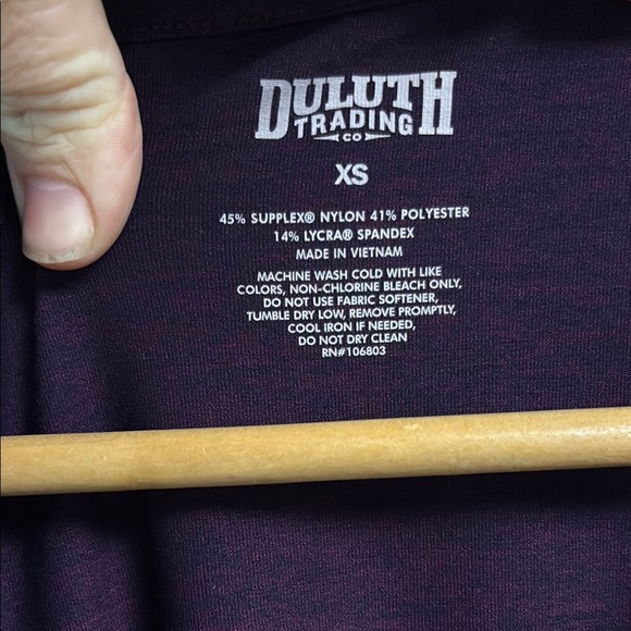 Duluth Trading Co Purple athletic Sheath  Dress sz xs - Picture 2 of 9